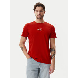 Calvin Klein Jeans Calvin Klein Jeans Póló Monologo J30J325649 Piros Regular Fit