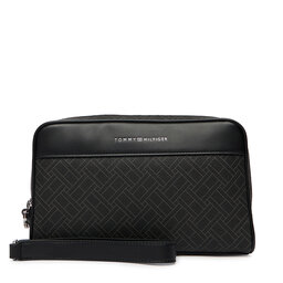 Tommy Hilfiger Kosmetiktasche Tommy Hilfiger Th Flag Monogram Pouch AM0AM14146 Schwarz
