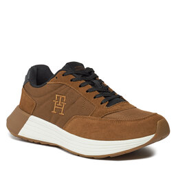 Tommy Hilfiger Laisvalaikio batai Tommy Hilfiger Classic Elevated Runner Mix FM0FM04876 Coconut Grove GVQ