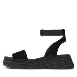 

Еспадрильї Calvin Klein Jeans Sporty Wedge Rope Su Con YW0YW00977 Black BDS, Чорний