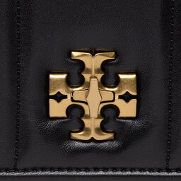 

Сумка Tory Burch Kira Chain Shoulder Bag 87244 Black/Rolled Gold 890, Чорний