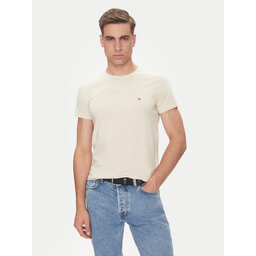 Tommy Hilfiger Tommy Hilfiger Majica MW0MW10800 Bež Slim Fit