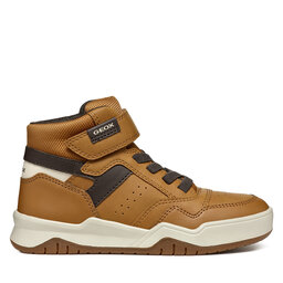 Geox Sneakersy Geox J Perth Boy J367RF 0MEFU C2286 S Hnědá