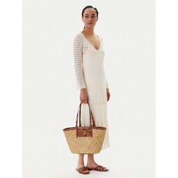 PINKO Handtasche PINKO Love Summer Basket PE 25 PLTT 103324 A2GO Beige