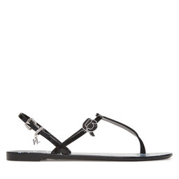 KARL LAGERFELD Sandále KARL LAGERFELD Jelly KL80002G Čierna