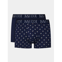 HOM HOM 2 darab boxer 402809 Sötétkék