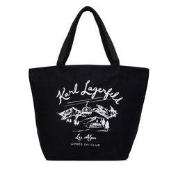 KARL LAGERFELD Handtasche KARL LAGERFELD B4W50056 Schwarz