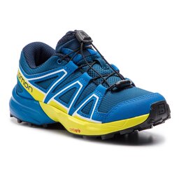 Salomon Παπούτσια Salomon Speedcross J 406545 09 M0 Poseidon/Sky Diver/Sulphur Spring