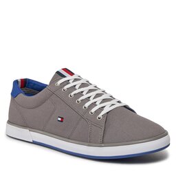 Tommy Hilfiger Sneakers aus Stoff Tommy Hilfiger Harlow 1D FM0FM00596 Steel Grey 039