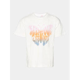 Vero Moda Girl Vero Moda Girl Camiseta Love Kelly 10303731 Blanco Regular Fit