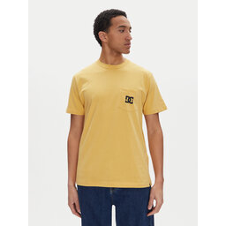 DC DC Camiseta ADYZT05377 Amarillo Heritage Fit