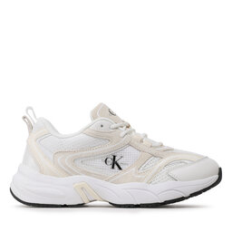 

Снікерcи Calvin Klein Jeans Retro Tennis Oversized Mesh Wn YW0YW00944 White/Creamy White/Black, Білий
