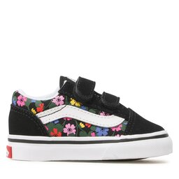 

Кросівки Vans Old Skool V VN0A4VJJBA21 Floral Black/White, Чорний