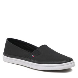 Tommy Hilfiger Tenisky Tommy Hilfiger Essential Kesha Slip-On FW0FW07121 Black BDS