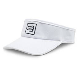 Compressport Solskärm Compressport Visor CU00054B White 001