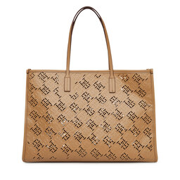 Tommy Hilfiger Handtasche Tommy Hilfiger Th City AW0AW17501 Braun