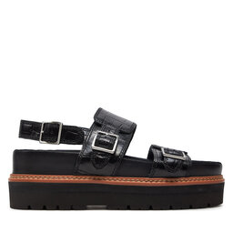 Clarks Szandál Clarks Orianna Glide 26176641 Fekete