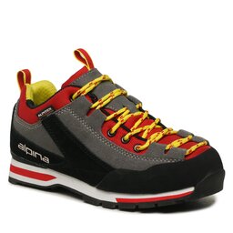 Alpina Botas de trekking Alpina Royal 627M-1 Red/Grey