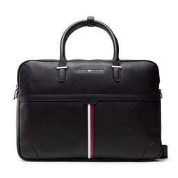 Tommy Hilfiger Geantă pentru laptop Tommy Hilfiger Th Downtown Slim Computer Bag AM0AM08432 BDS