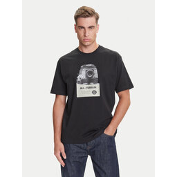 BOSS BOSS Camiseta Te_Wagon 50546958 Negro Relaxed Fit