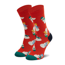 Happy Socks Visoke unisex čarape Happy Socks SNS01-4300 Crvena
