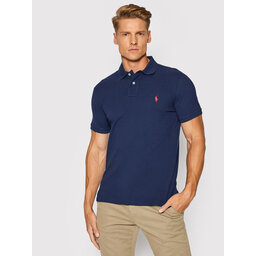 Polo Ralph Lauren Polo Ralph Lauren Pólóing Core Replen 710782592 Sötétkék Custom Slim Fit