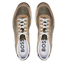

Снікерcи Boss Zayn Lowp Sdtx 50517276 Green 342, Коричневий