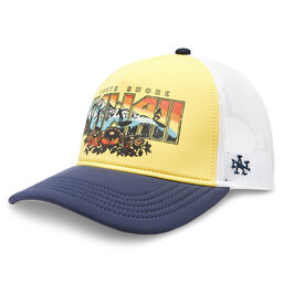American Needle Шапка с козирка American Needle Riptide Valin - Hawaii SMU706A-HAWA White/Yellow/Navy