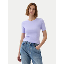 Gap Gap Marškinėliai 540635-11 Violetinė Slim Fit