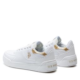 

Снікерcи U.S. Polo Assn. Nole001 NOLE001W/4YN1 Whi/Gol01, Білий