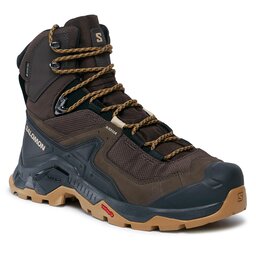 Salomon Trekkingschuhe Salomon Quest Element GORE-TEX L47216100 Delicioso/Black/Dull Gold
