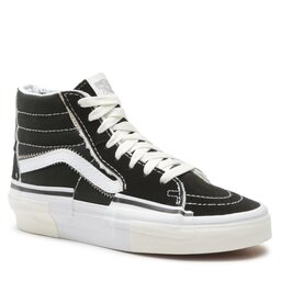 Vans Сникърси Vans Sk8-Hi Reconstruct VN0005UK6BT1 Black/True White