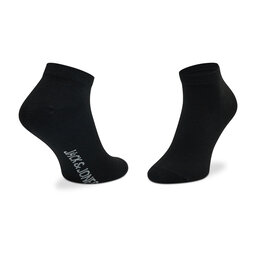 

Набір 5 пар низьких чоловічих шкарпеток Jack&Jones Jacfred 12199648 Black/Navy Blaze, Чорний