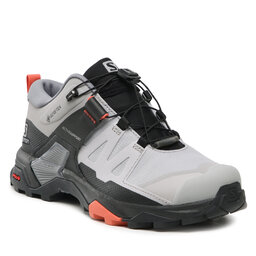 Salomon Bakancs Salomon X Ultra 4 Gtx GORE-TEX W 416231 00 V0 Alloy/Quiet Shade/Burnt Sienna
