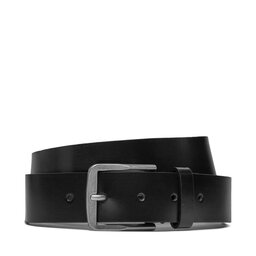 Calvin Klein Pánsky opasok Calvin Klein Classic Flat R Lthr Belt 35Mm K50K511421 Black BEH