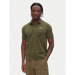 Aeronautica Militare Aeronautica Militare Polo 251PO1853P191 Kaki Regular Fit