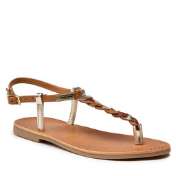 Les Tropeziennes Sandaler Les Tropeziennes Hodin C42292 Tan/Gold