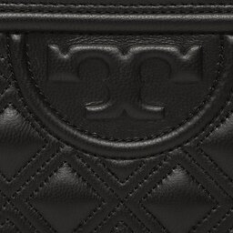 

Сумка Tory Burch Fleming Double-Zip Mini Bag 79403 Black/Silver 003, Чорний