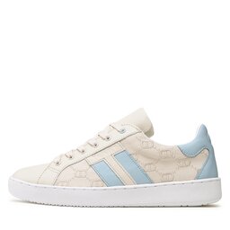 

Снікерcи TWINSET 231TCT054 Bic.Beige/Azzurro Intenso, Бежевий