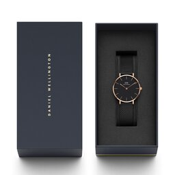 

Годинник Daniel Wellington Petite Ashfield DW00100201 Gold/Black, Чорний