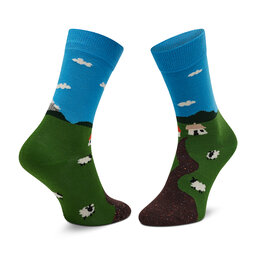 

Високі жіночі шкарпетки Happy Socks LHS01-6000 Кольоровий