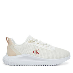 Calvin Klein Jeans Αθλητικά Calvin Klein Jeans Eva Runner L-Up Mix Mesh Logo Ck YW0YW01851 Λευκό