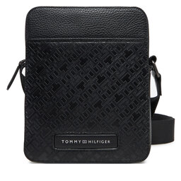 Tommy Hilfiger Τσαντάκι Tommy Hilfiger Th Monogram Mini Preporter AM0AM13210 Μαύρο