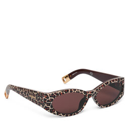 JACQUEMUS Okulary przeciwsłoneczne JACQUEMUS JAC4C2SUN Brązowy
