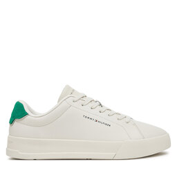 Tommy Hilfiger Laisvalaikio batai Tommy Hilfiger Th Court Lth Detail Ess FM0FM05367 Smėlio