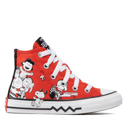 

Кеди Converse Ctas Hi A01867C Signal Red/Black/White, Кольоровий
