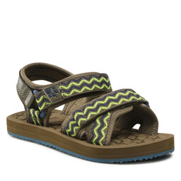 Jack Wolfskin Sandali Jack Wolfskin Zulu Vc K 4052971 Green/Lime