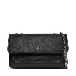Calvin Klein Jeans Τσάντα Calvin Klein Jeans Chain Ew Flap Conv Chain Bag LV04K3084G Μαύρο