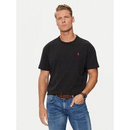Polo Ralph Lauren Polo Ralph Lauren T-Shirt Classics 710811284001 Μαύρο Regular Fit