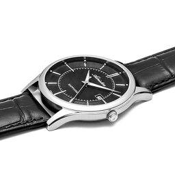 

Годинник Adriatica A1296.5214Q Black/Silver, Чорний